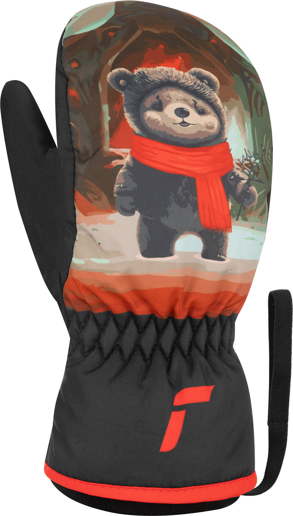 Варежки лыжные Reusch Scottie / 6485471 9042 (р-р 2, Bear)
