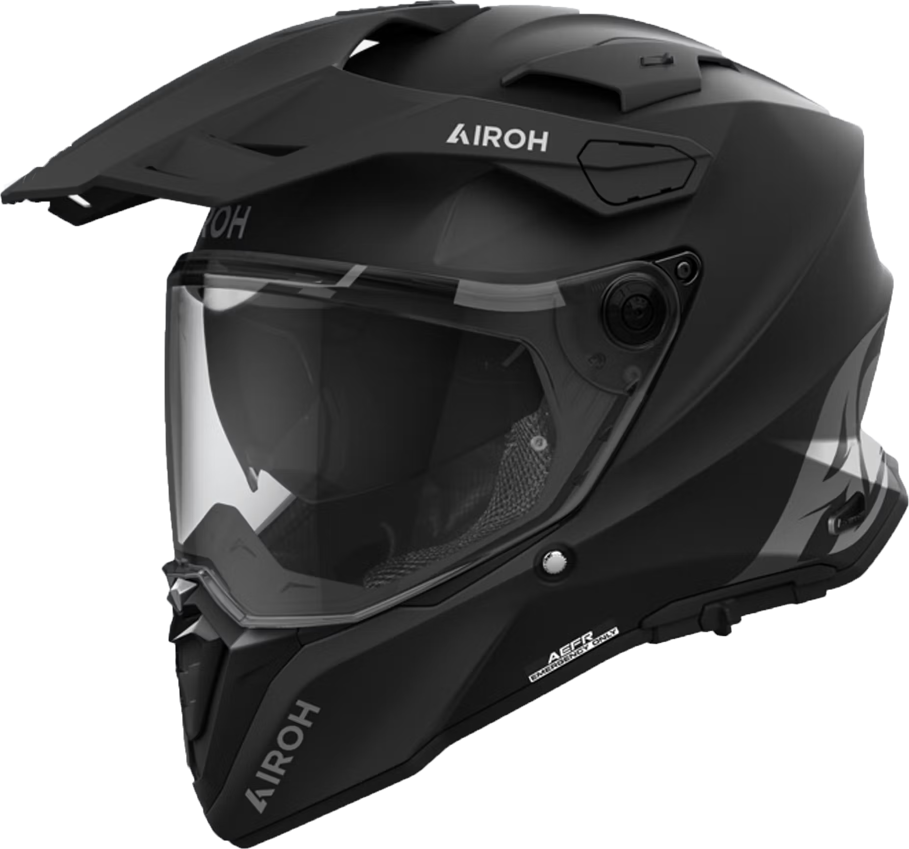 Мотошлем Airoh Commander 2 Color CM211-XXXL (XXXL, черный матовый)