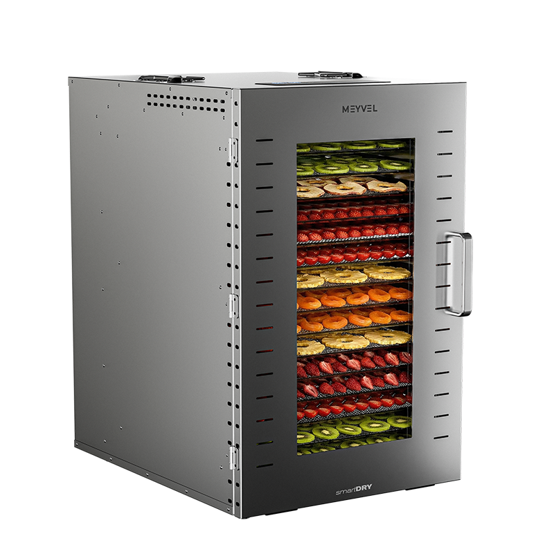 Сушильный шкаф для овощей и фруктов Meyvel MDH16-1S (Inox) — фото 2
