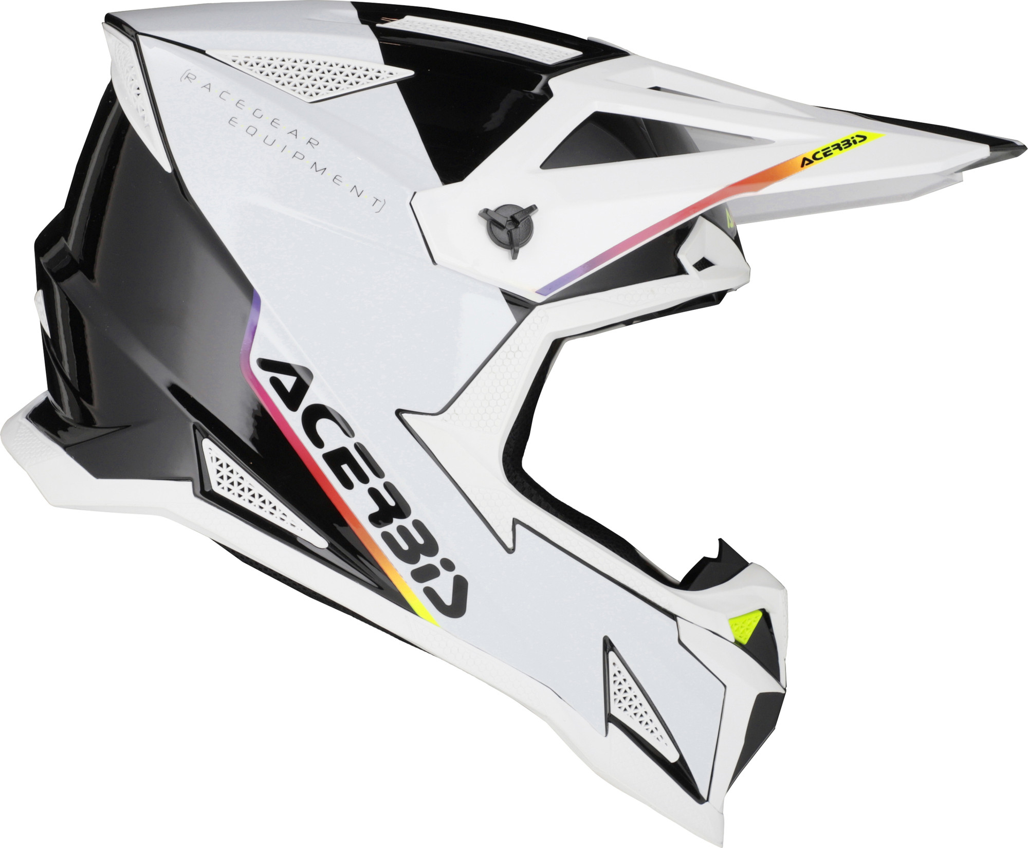 Мотошлем Acerbis T711 / 0026458.237.062 (S, белый/черный) — фото 2