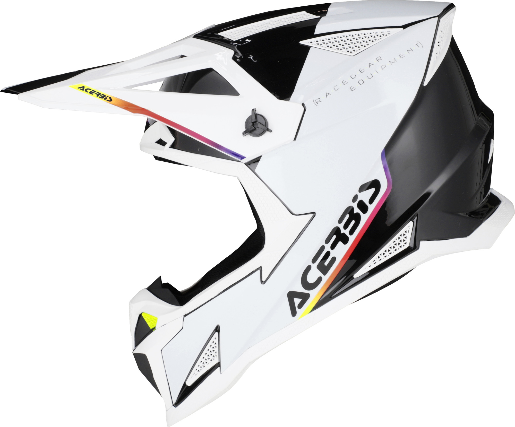 Мотошлем Acerbis T711 / 0026458.237.062 (S, белый/черный) — фото 3