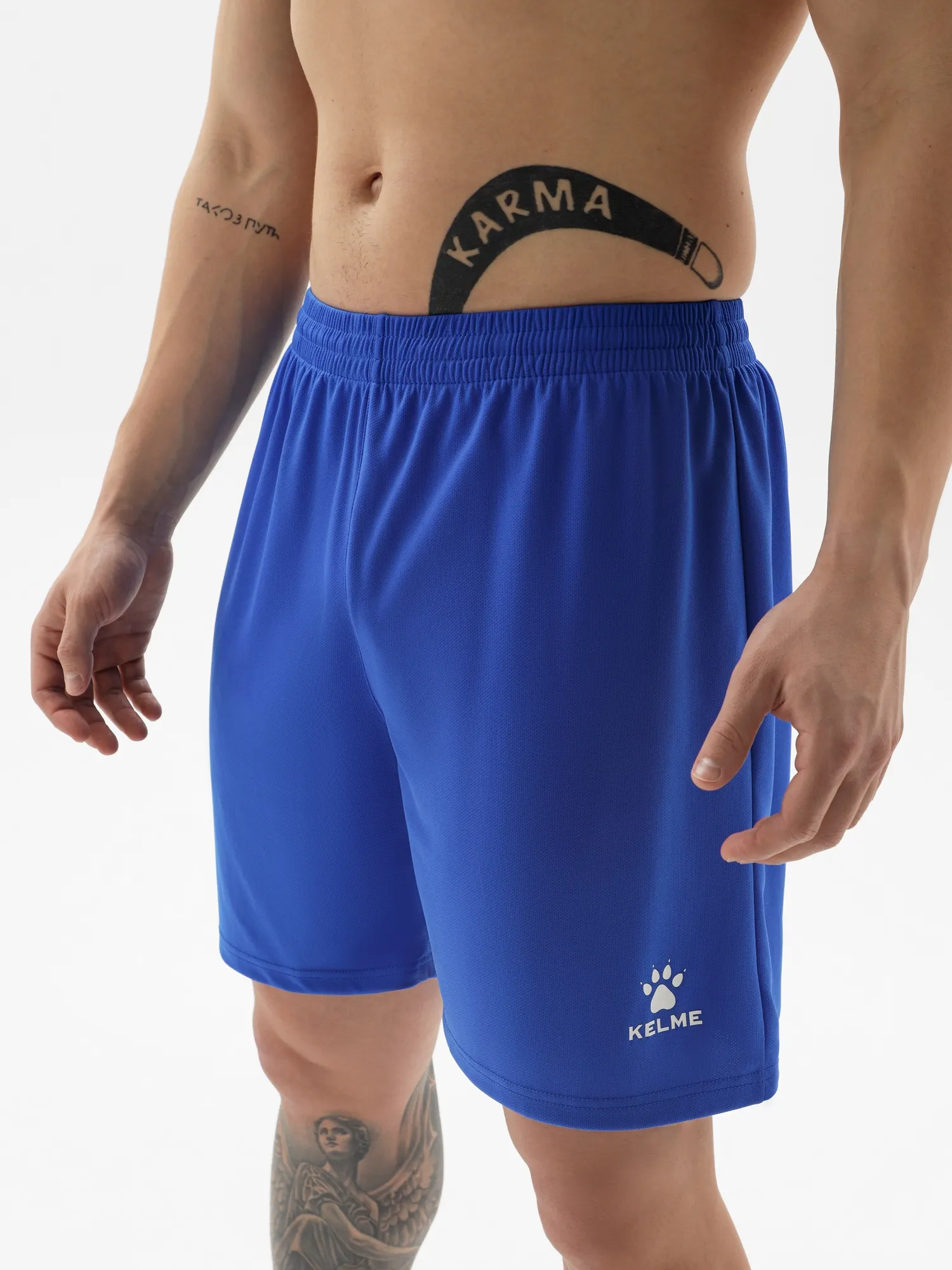 Шорты футбольные Kelme Football Shorts / 7351ZB1255-481 (XL, синий) — фото 6