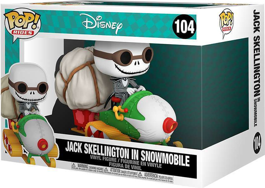 Фигурка коллекционная Funko POP! TNBC. Jack Skellington in Snowmobile 49146 / Fun25491144 — фото 2