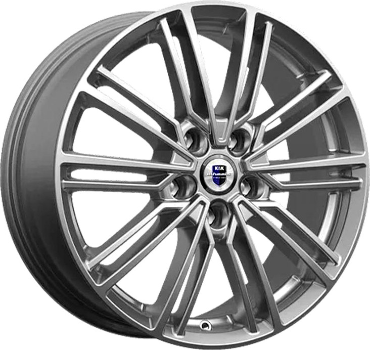 Литой диск K&K Эрфурт 17x7" 5x112мм DIA 66.6мм ET 45мм Дарк платинум