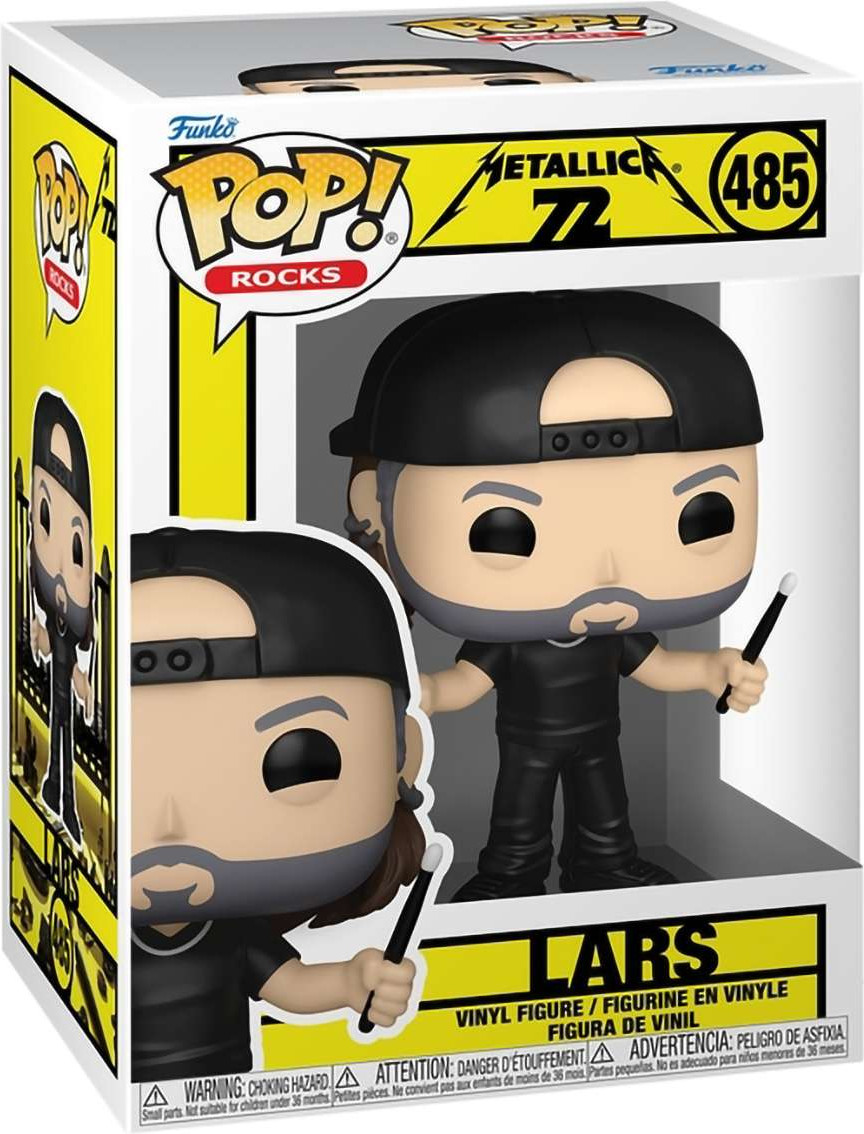 Фигурка коллекционная Funko POP! Rocks. Metallica. Lars 72S / Fun87077 — фото 2