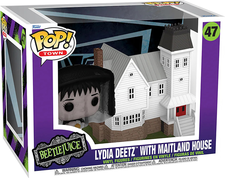 Фигурка коллекционная Funko POP! Beetlejuice. Lydia Deetz with Maitland House / Fun86442 — фото 2