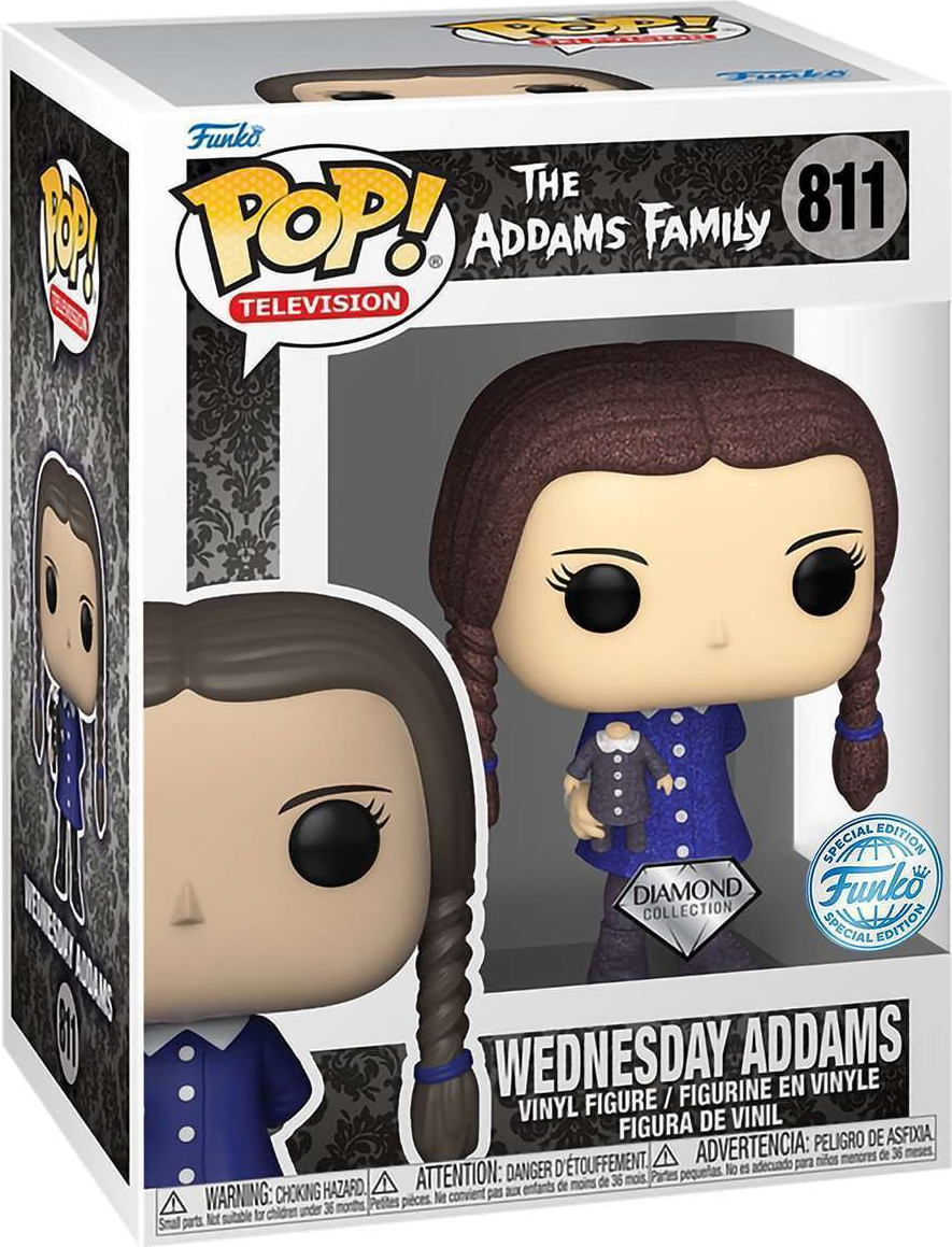 Фигурка коллекционная Funko POP! TV Addams Family. Wednesday Addams DGLT Exc / Fun82389 — фото 2