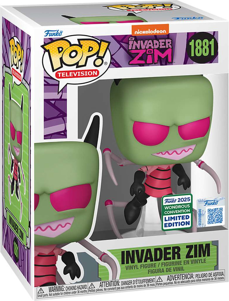 Фигурка коллекционная Funko POP! TV Invader Zim WonderCon25 Exc / Fun85291 — фото 2