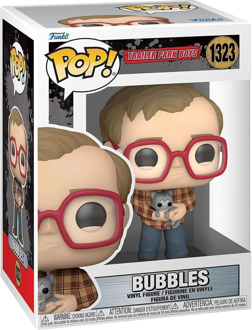 Фигурка коллекционная Funko POP! TV Trailer Park Boys. Bubbles With Cat / Fun59300 — фото 2