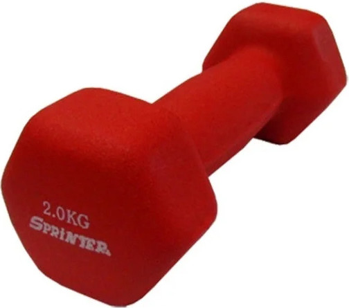 Гантель Dinamika С неопреновым покрытием ZSO-000322 (2кг)