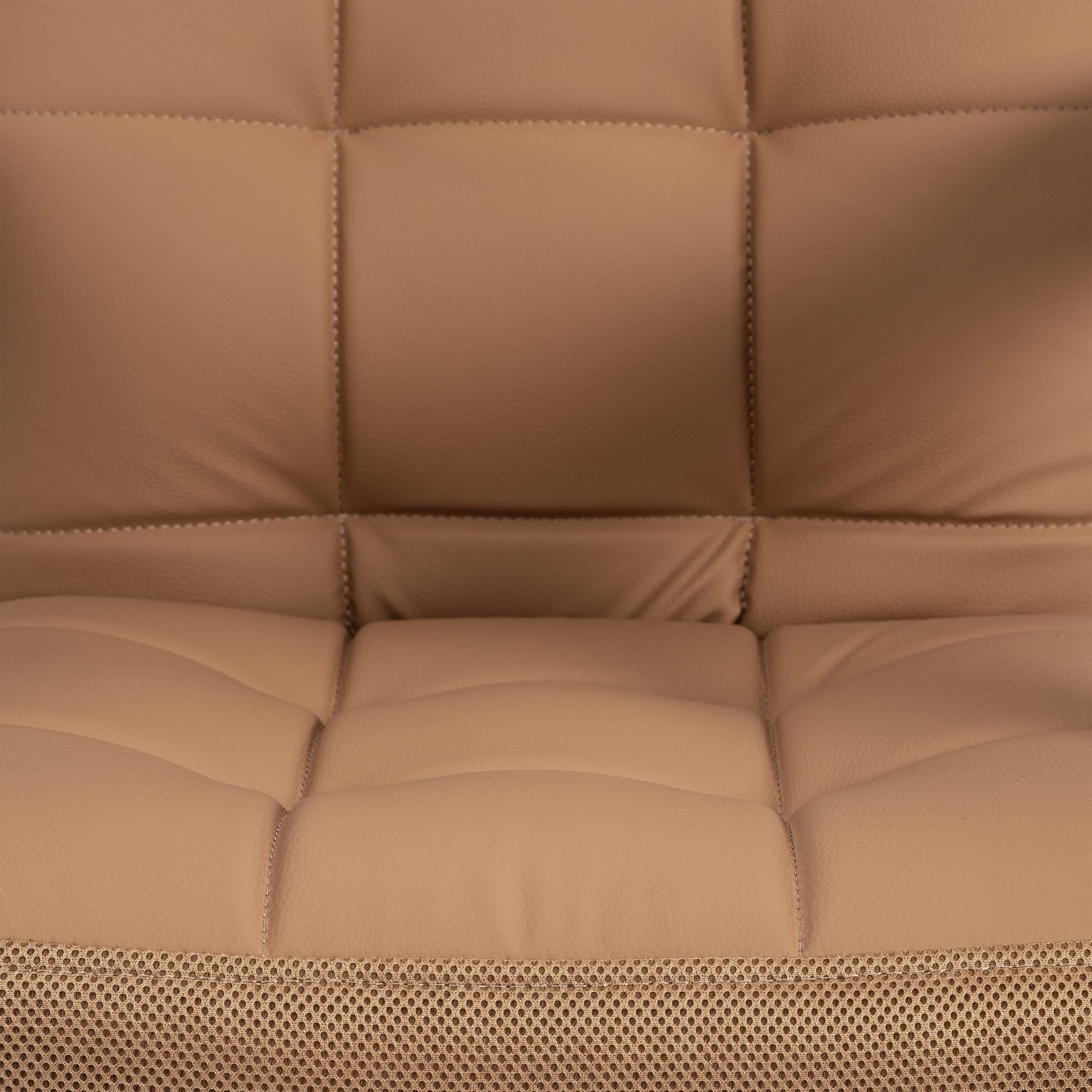 Кресло офисное Tetchair Trendy 22 (светло-коричневый/бронзовый 13/21) — фото 6