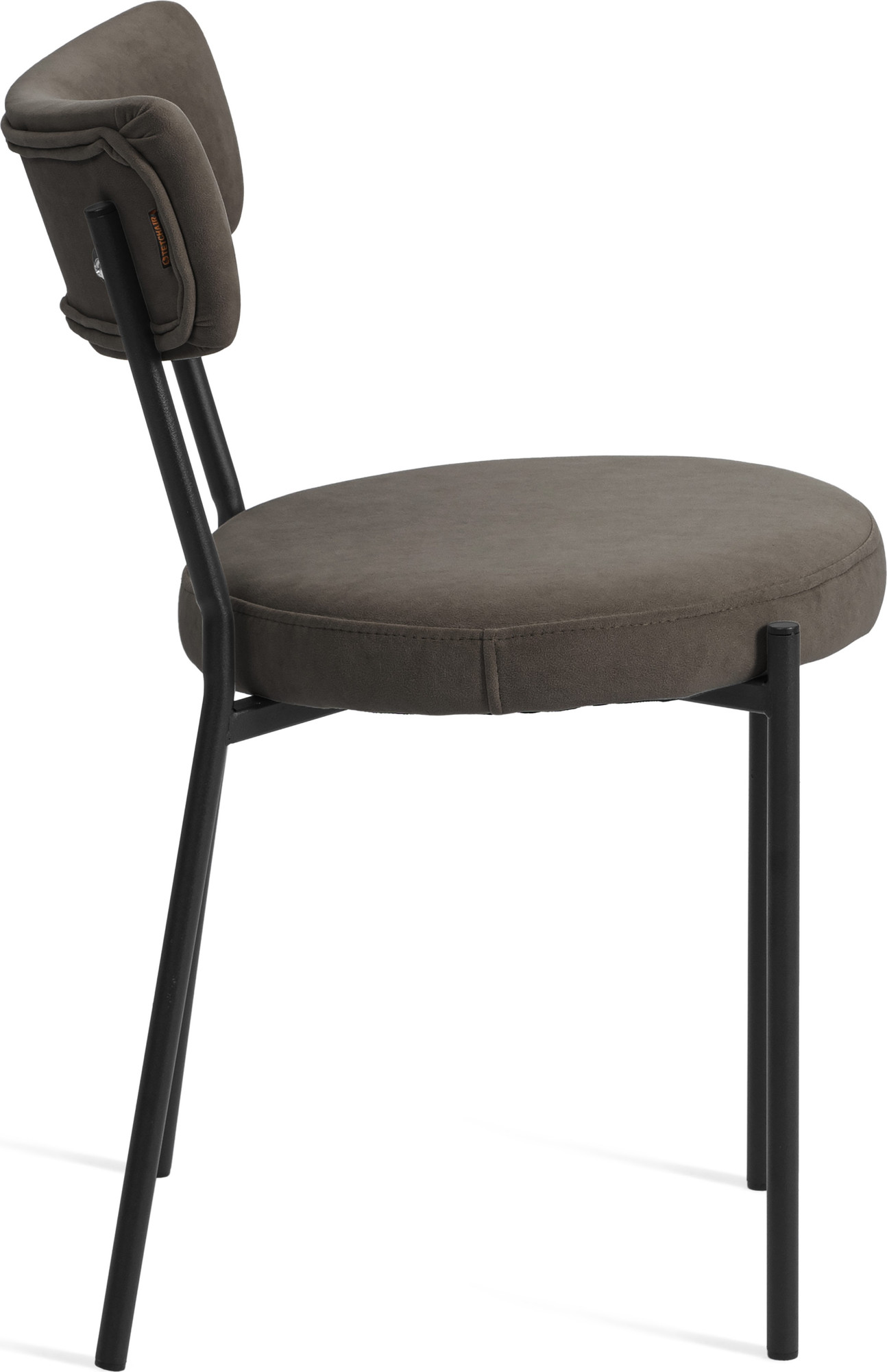 Набор стульев Tetchair Lite (4шт., велюр темно-серый/vt конфетти стоун) — фото 3