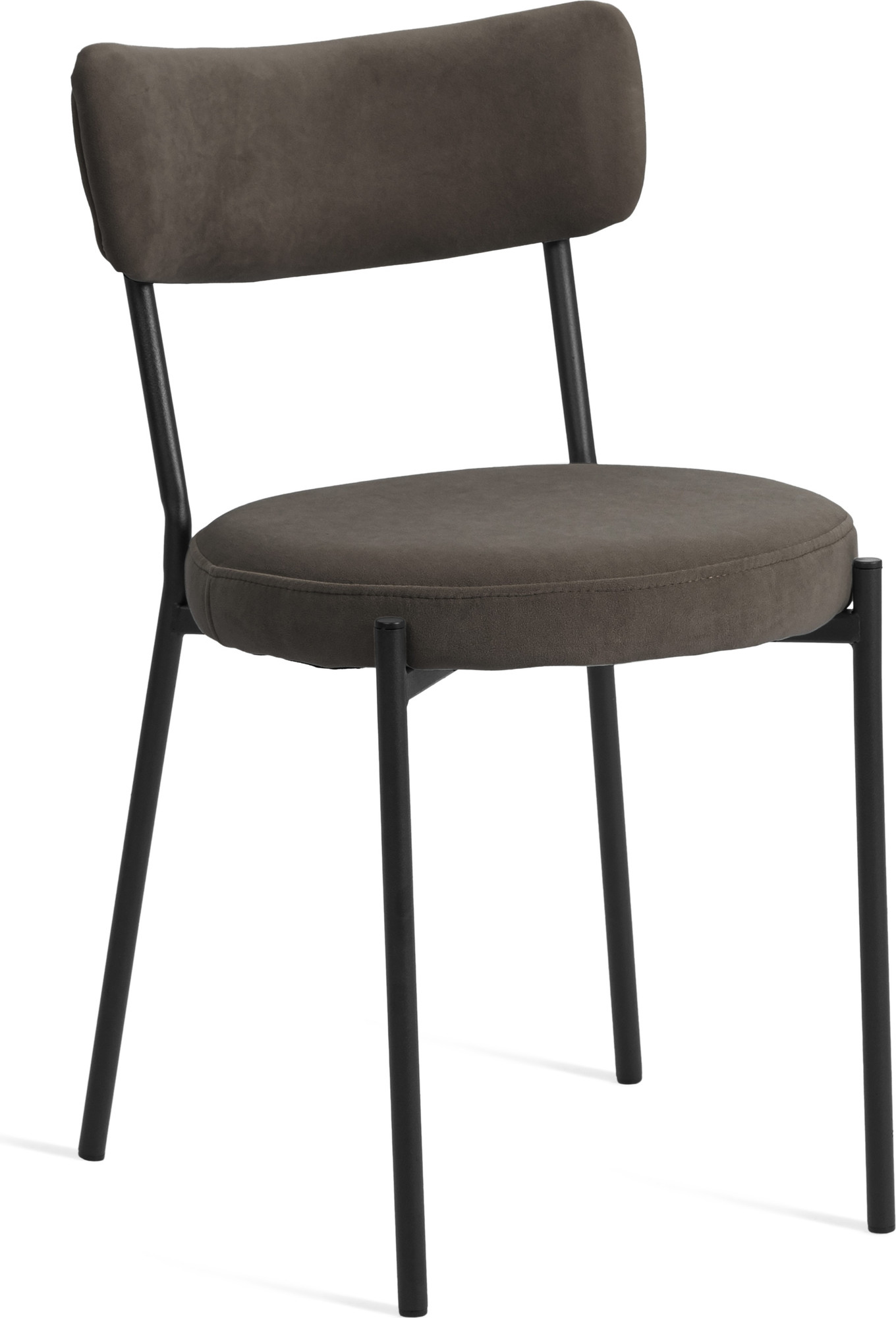 Набор стульев Tetchair Lite (4шт., велюр темно-серый/vt конфетти стоун) — фото 2