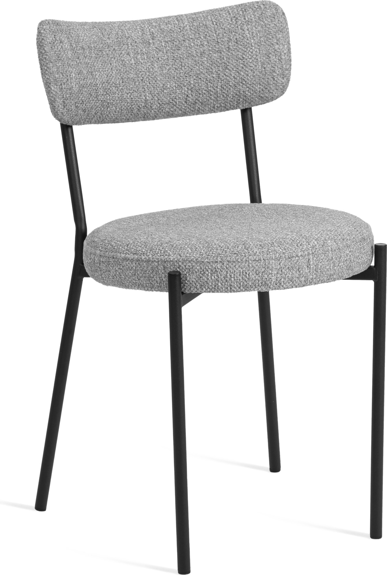 Набор стульев Tetchair Lite (4шт., велюр букле/vt шейп серый) — фото 2