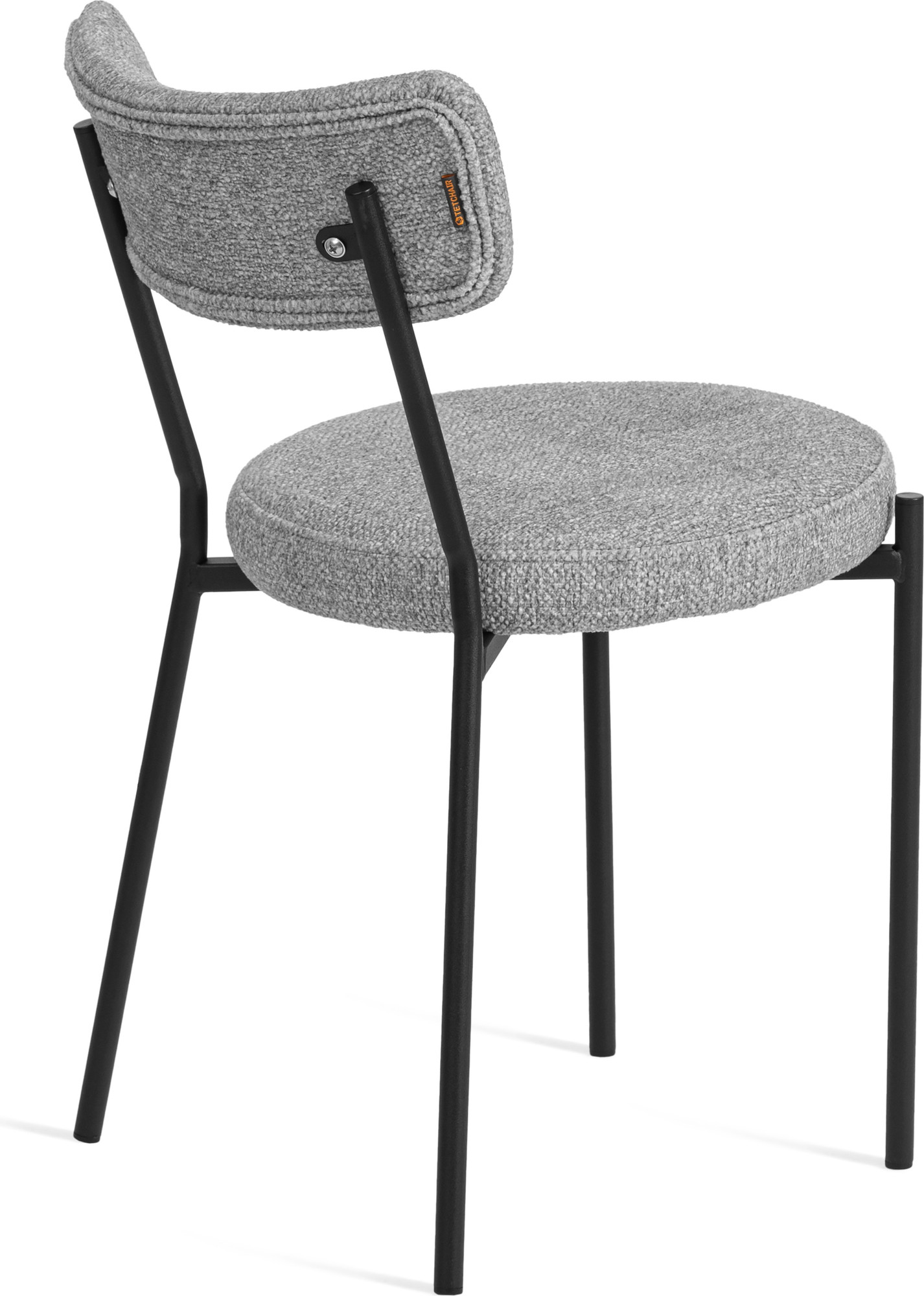 Набор стульев Tetchair Lite (4шт., велюр букле/vt шейп серый) — фото 4