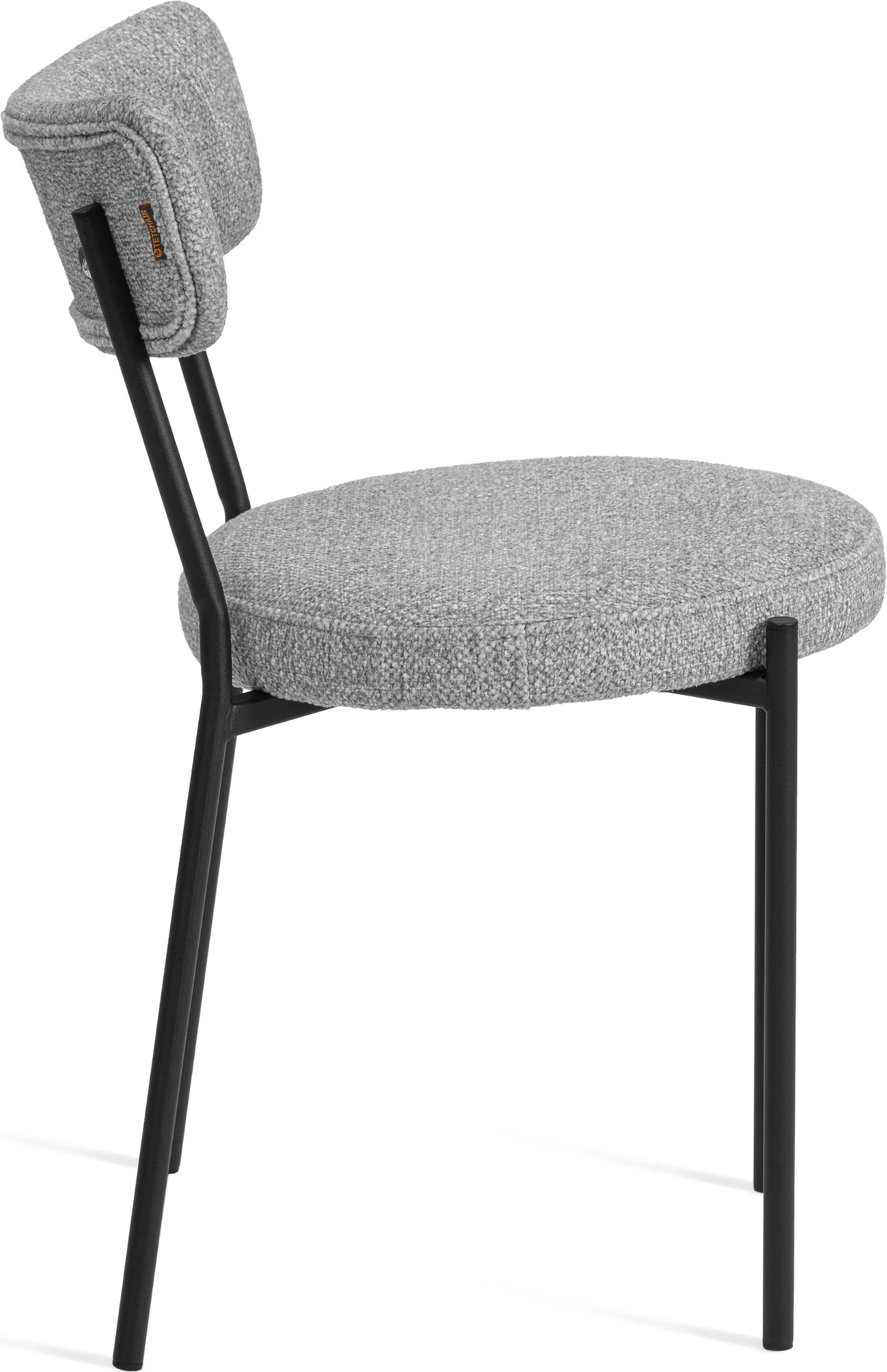 Набор стульев Tetchair Lite (4шт., велюр букле/vt шейп серый) — фото 3