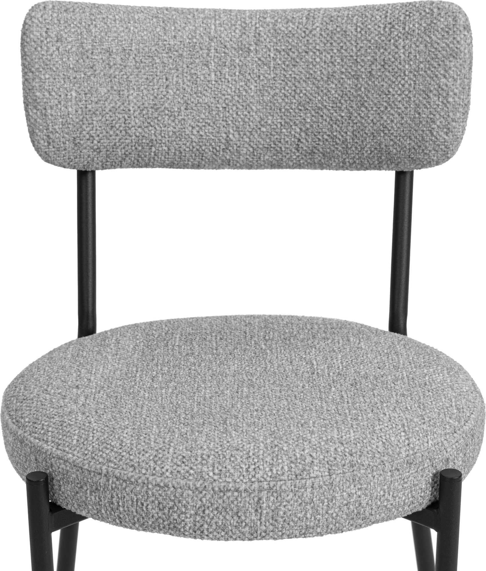 Набор стульев Tetchair Lite (4шт., велюр букле/vt шейп серый) — фото 6