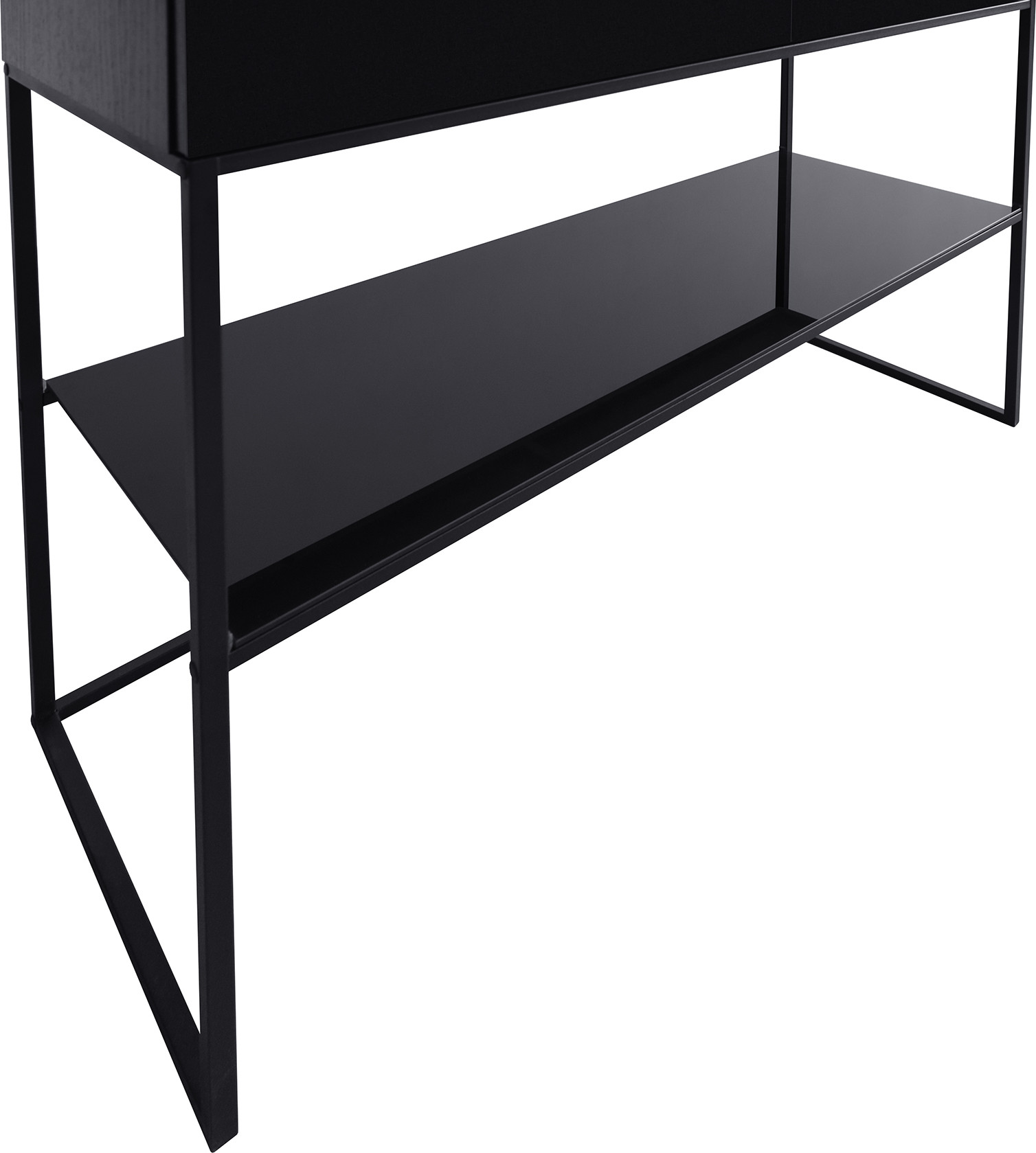 Консольный столик Metaldesign Кварт-М MD 7110.01/01.01 Noir (черный) — фото 3