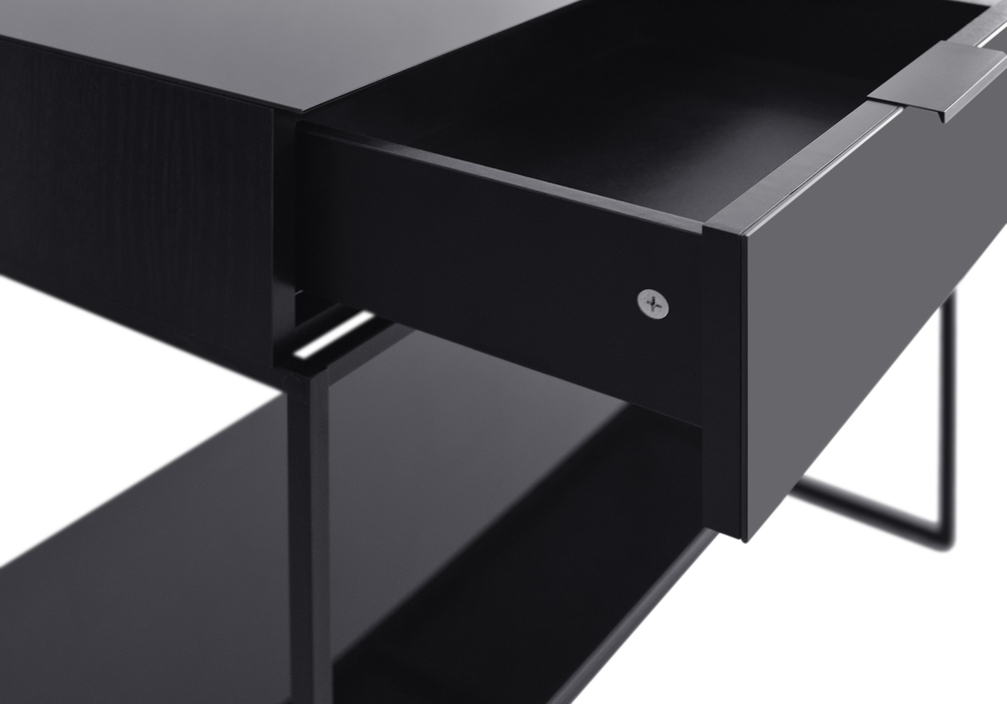 Консольный столик Metaldesign Кварт-М MD 7110.01/01.01 Noir (черный) — фото 6
