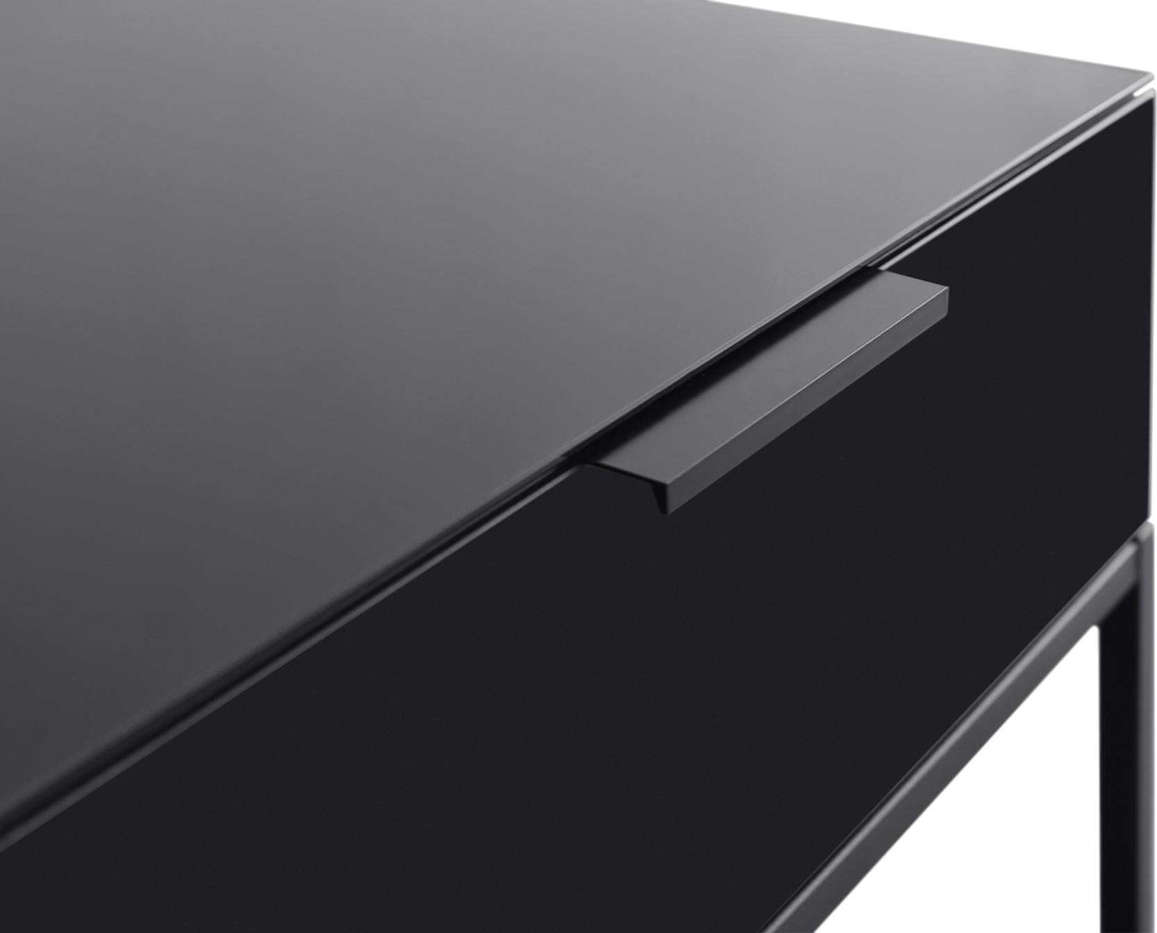 Консольный столик Metaldesign Кварт-М MD 7110.01/01.01 Noir (черный) — фото 4