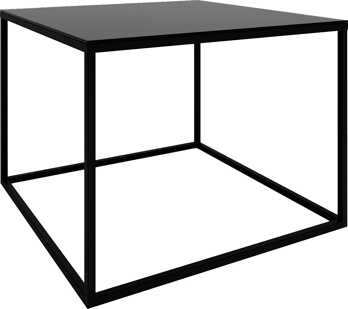 Журнальный столик Metaldesign Кварт-М MD 7001.01.01 Noir (черный)