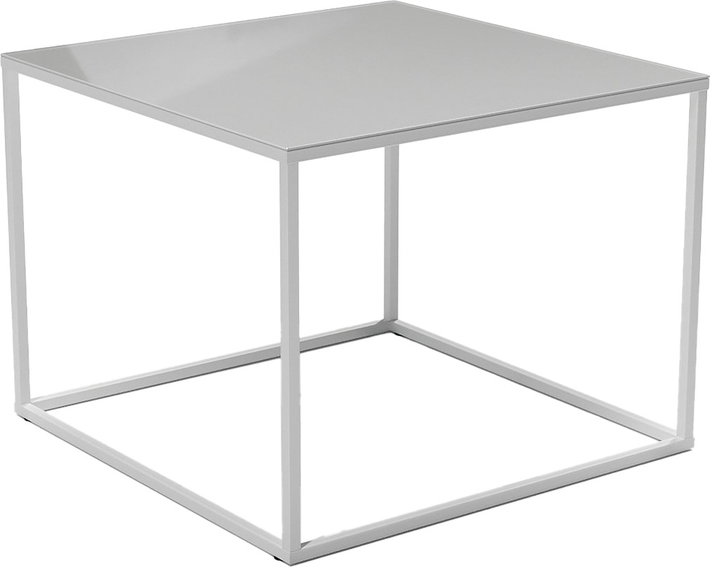 Журнальный столик Metaldesign Кварт-М MD 7001.06.31 Noir (белый/белоснежный)