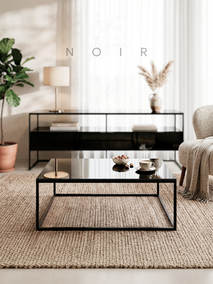 Журнальный столик Metaldesign Кварт-М MD 7002.01.01 Noir (черный) — фото 5