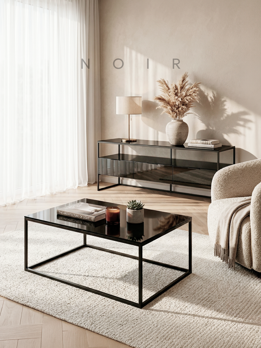 Журнальный столик Metaldesign Кварт-М MD 7002.01.01 Noir (черный) — фото 6