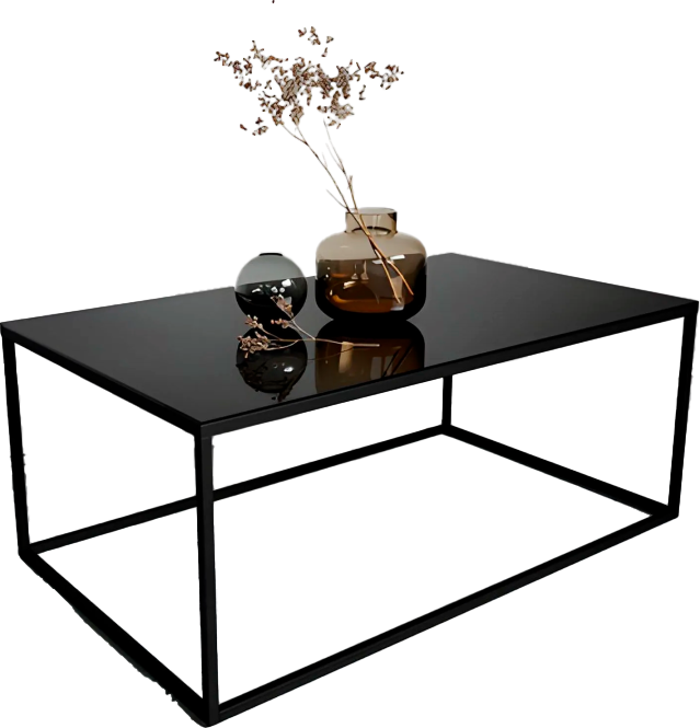 Журнальный столик Metaldesign Кварт-М MD 7002.01.01 Noir (черный)