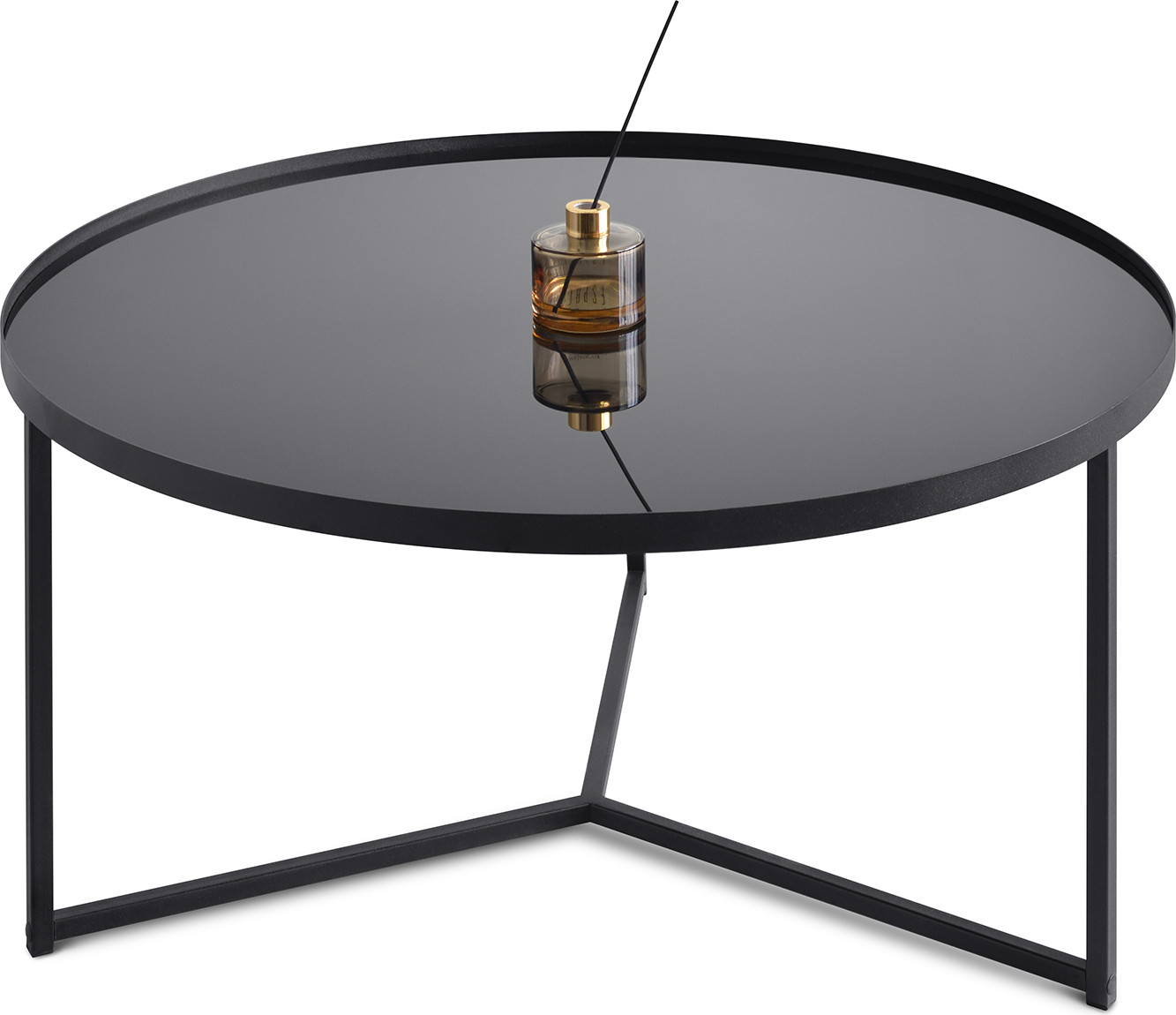 Журнальный столик Metaldesign Феррум MD 7602.01.01 (черный) — фото 2