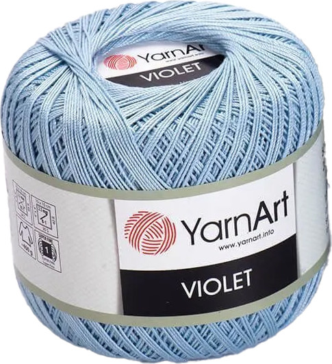 Пряжа для вязания Yarnart Виолет 50г 282м / 4917 (голубой)