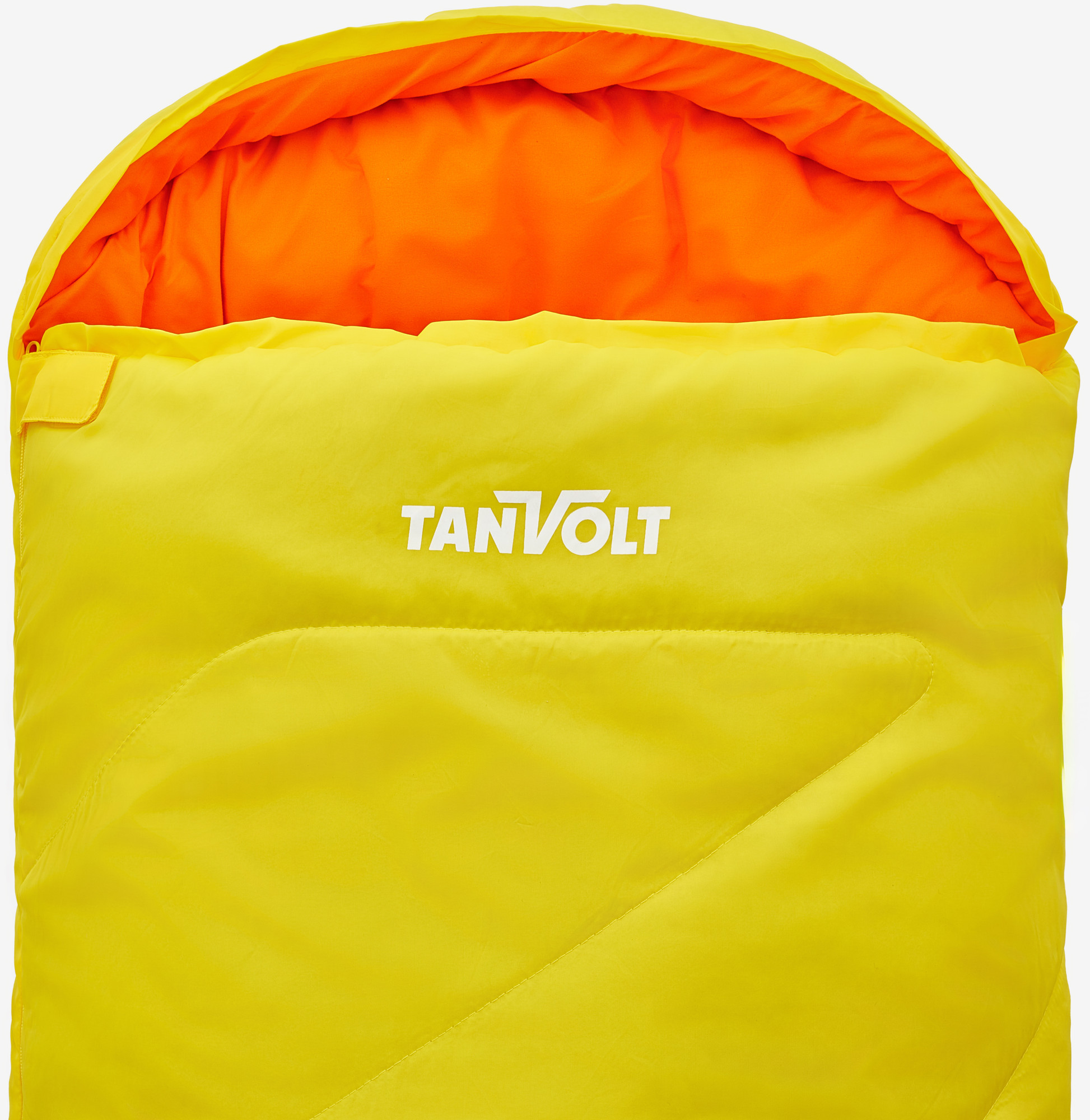 Спальный мешок TANVOLT Meteor170+YellowOrange — фото 6