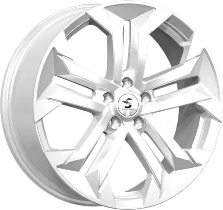 Литой диск K&K КР015 Sorento/Santa Fe 19x7.5" 5x114.3мм DIA 67.1мм ET 49.5мм (Elite Silver)
