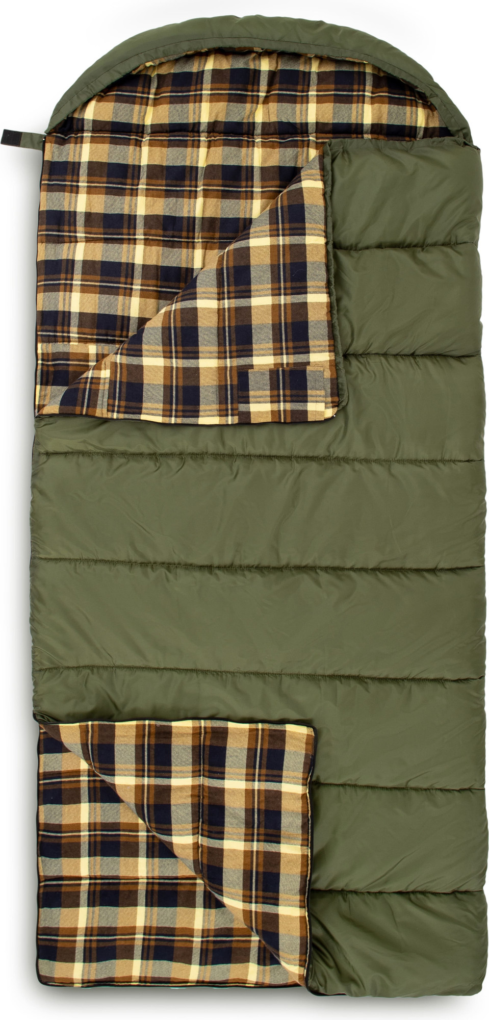 Спальный мешок TANVOLT Camping_Green_GreenCage_R