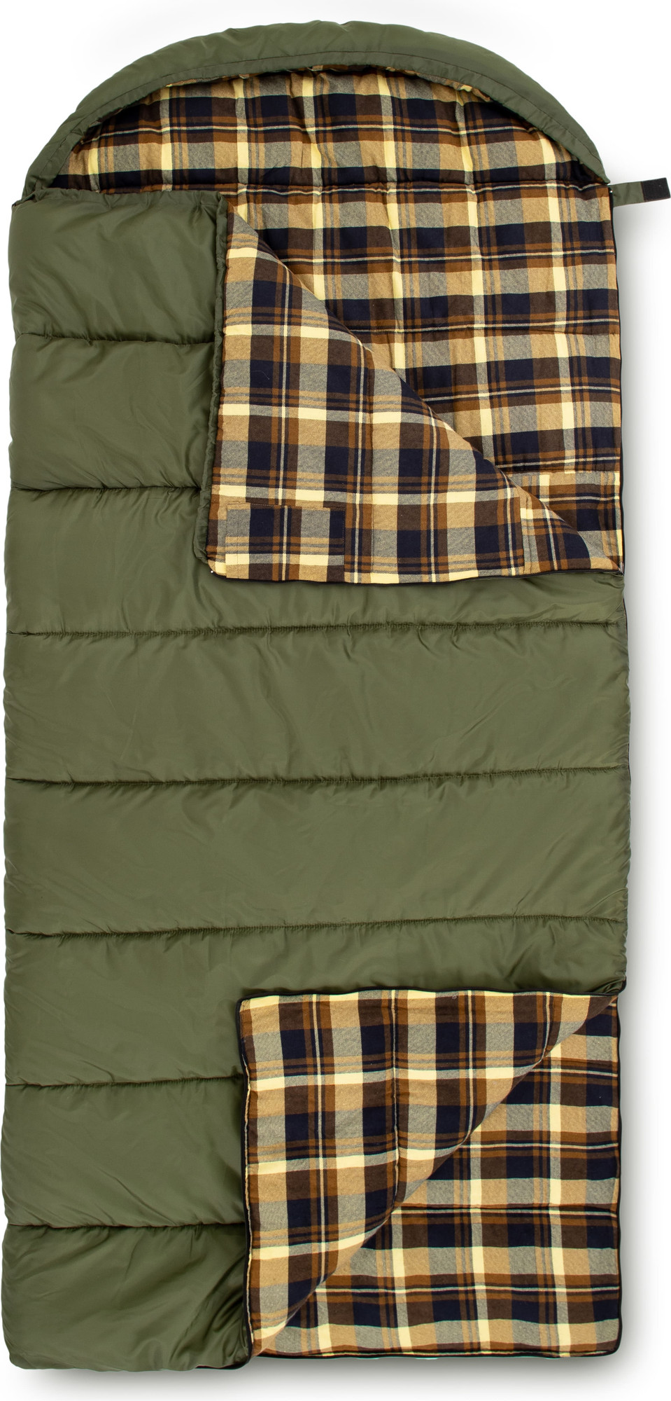 Спальный мешок TANVOLT Camping_Green_GreenCage_L