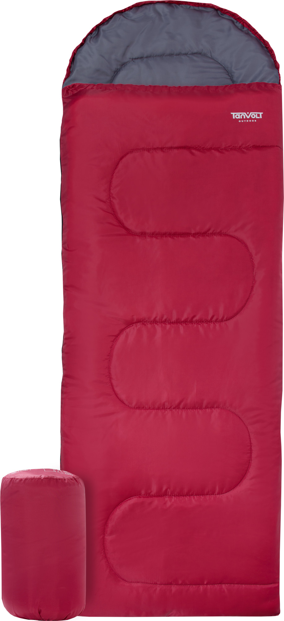 Спальный мешок TANVOLT Simple+Red