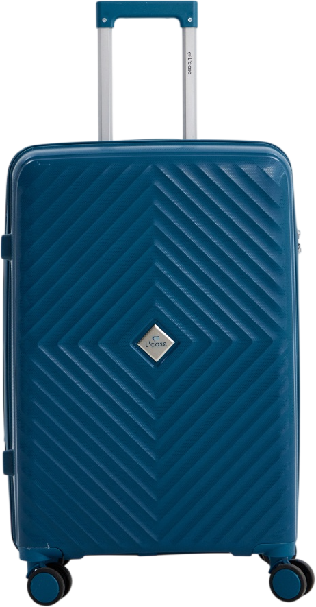 Чемодан на колесах L'case Sofia 25 (M, синий)