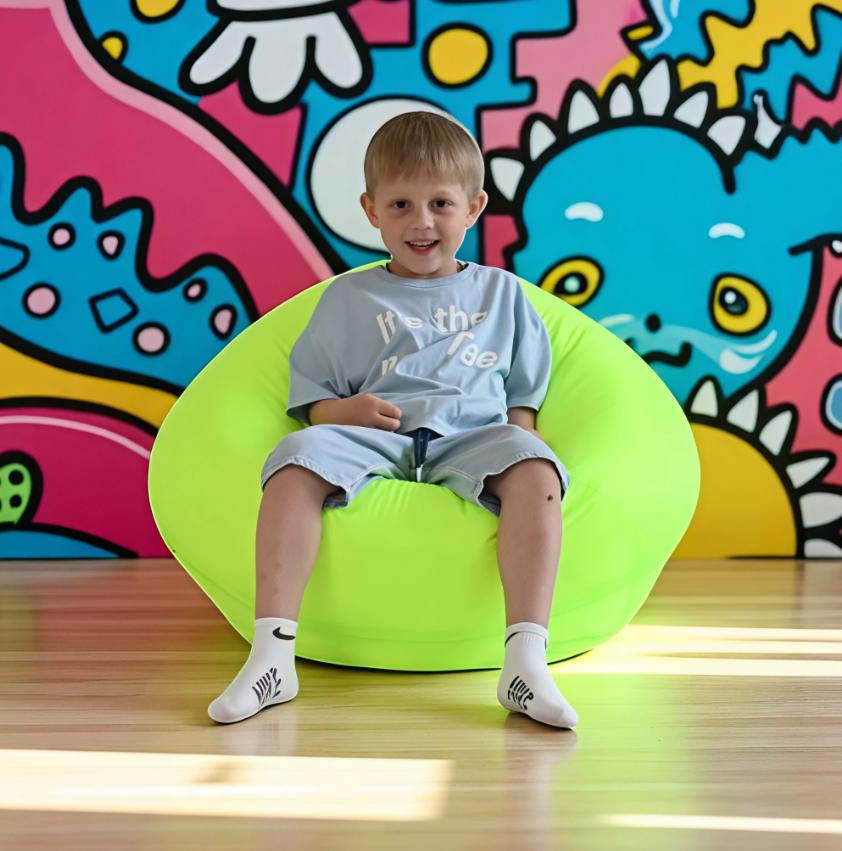 Кресло-мешок Kreslomeshki Классик Kinder / 5KO-80x70NEO (неон) — фото 4
