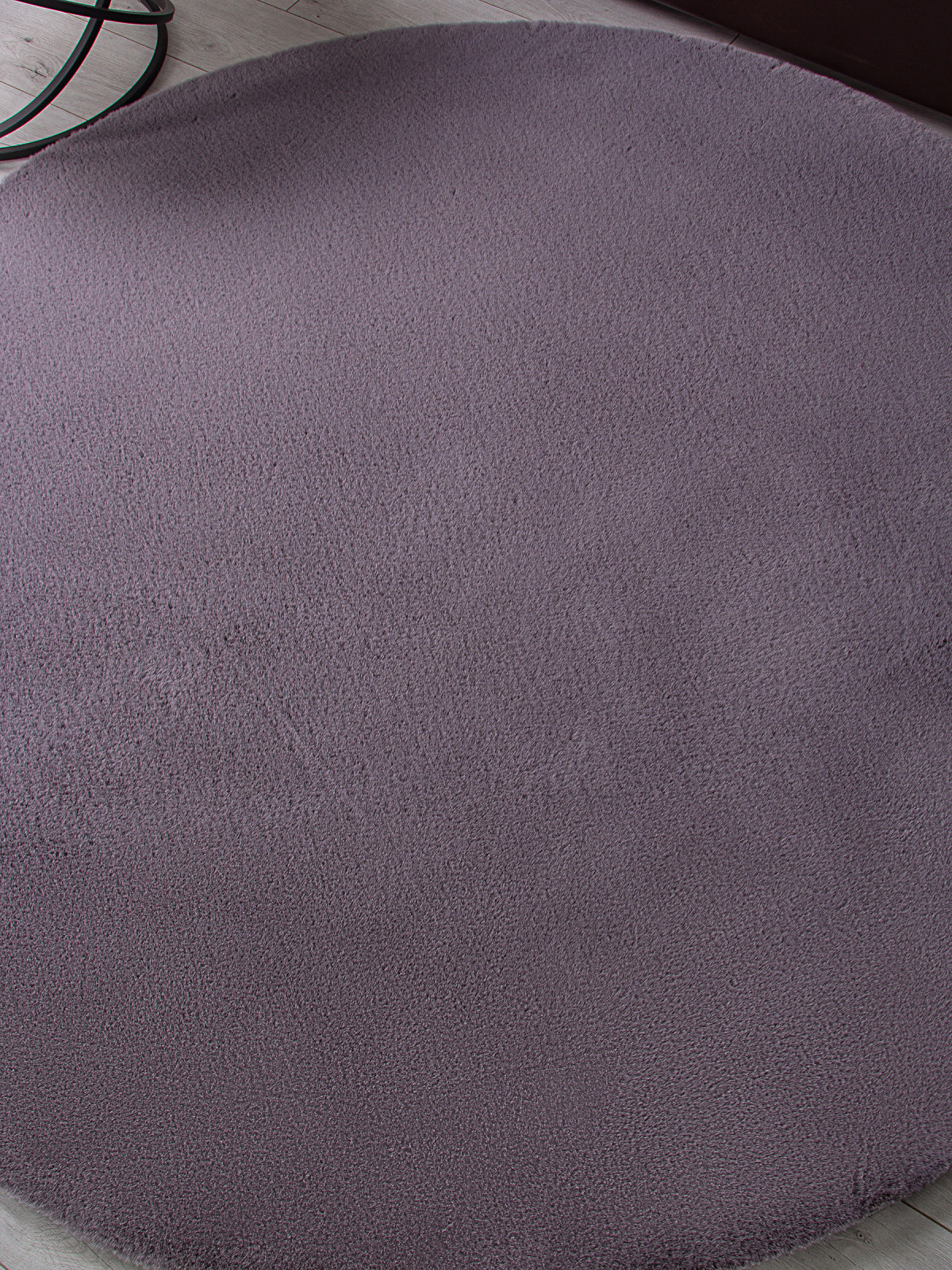 Коврик PIXEL Rabbit Luxe PX2001-DAIRE-GRAY (1.2x1.2) — фото 4