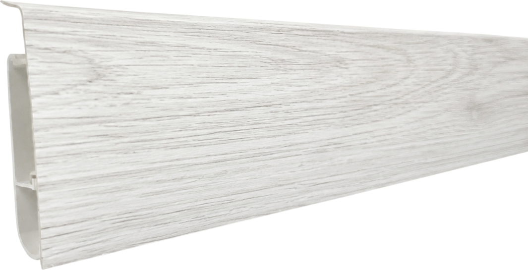 Плинтус Sanrelia Ultra Line 719 Ясень Жемчужный 2.2м