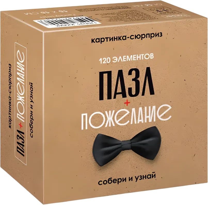 Пазл Hatber Premium Сюрприз пожелание для мужчин / 120ПЗ5