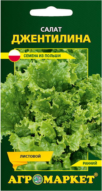 Семена Агромаркет Салат Джентилина (1г)