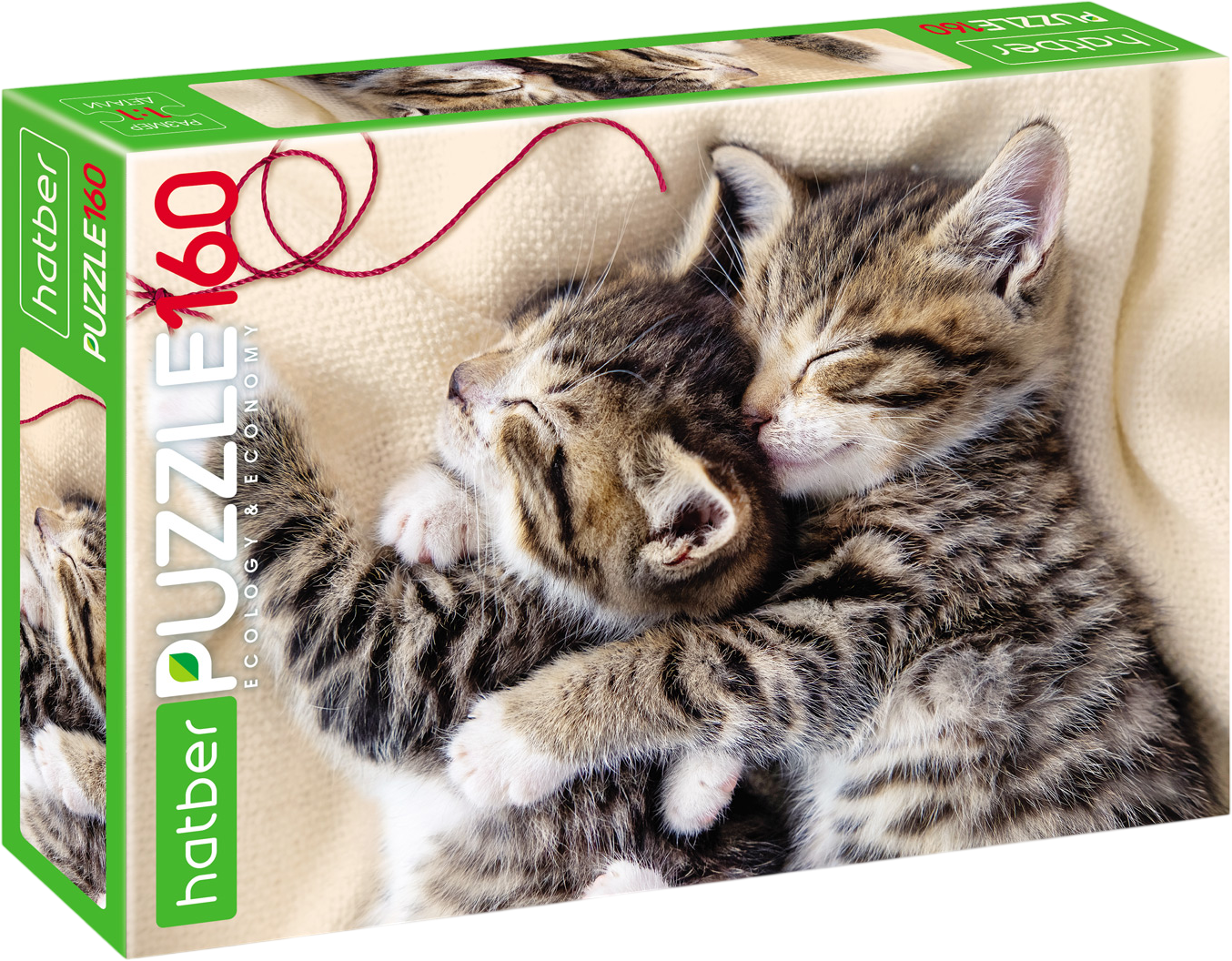 Пазл Hatber ECO Мяу-Котики / 160ПЗ4_30257