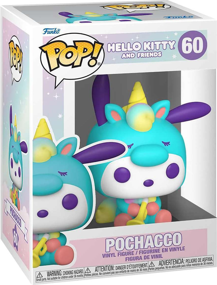 Фигурка коллекционная Funko POP! Hello Kitty And Friends. Pochacco Unicorn Party / Fun65752 — фото 2