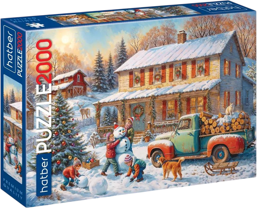 Пазл Hatber Premium Веселые каникулы / 2000ПЗ1_35215 (2000эл)