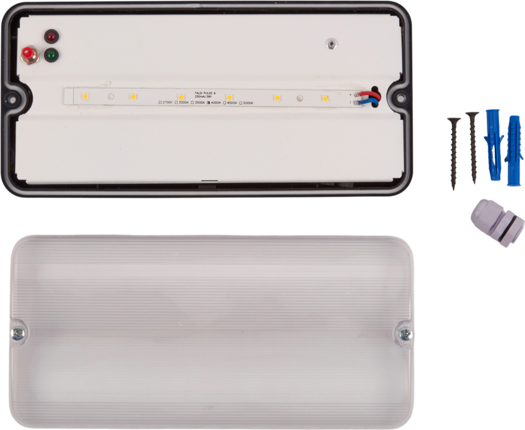 Светильник ЖКХ Uniel ULW-K25B 6W/4000K/EMG IP65 / UL-00013353 — фото 4