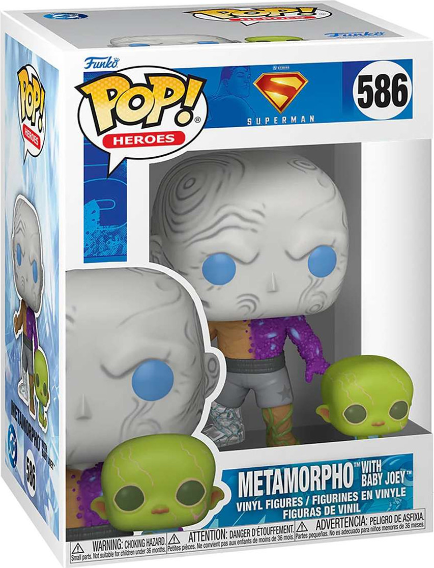 Фигурка коллекционная Funko POP! Heroes DC. Superman 2025. Metamorpho w/Baby Joey / Fun86646 — фото 2