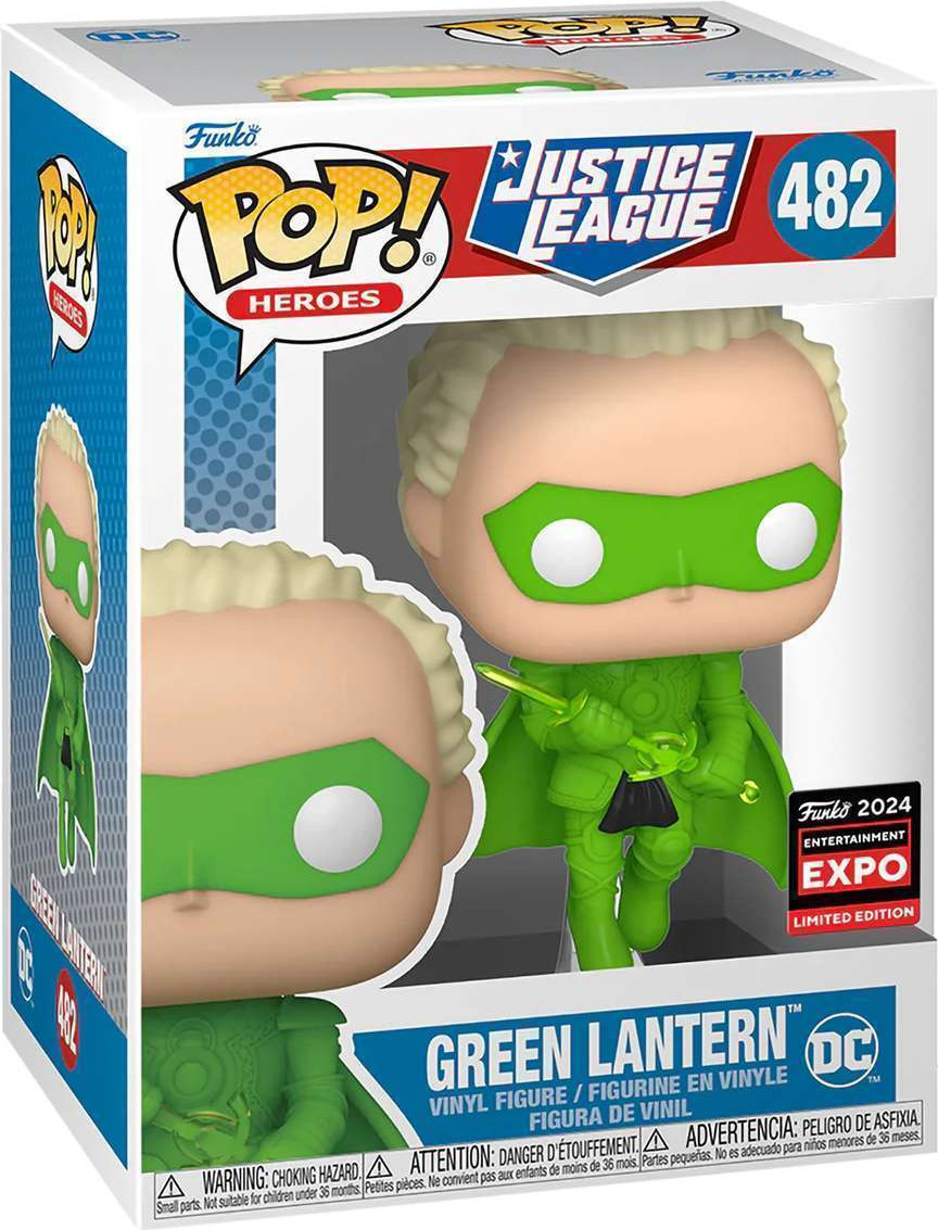 Фигурка коллекционная Funko POP! Heroes. Justice League. Green Lantern C2E224 Exc / Fun74262 — фото 2