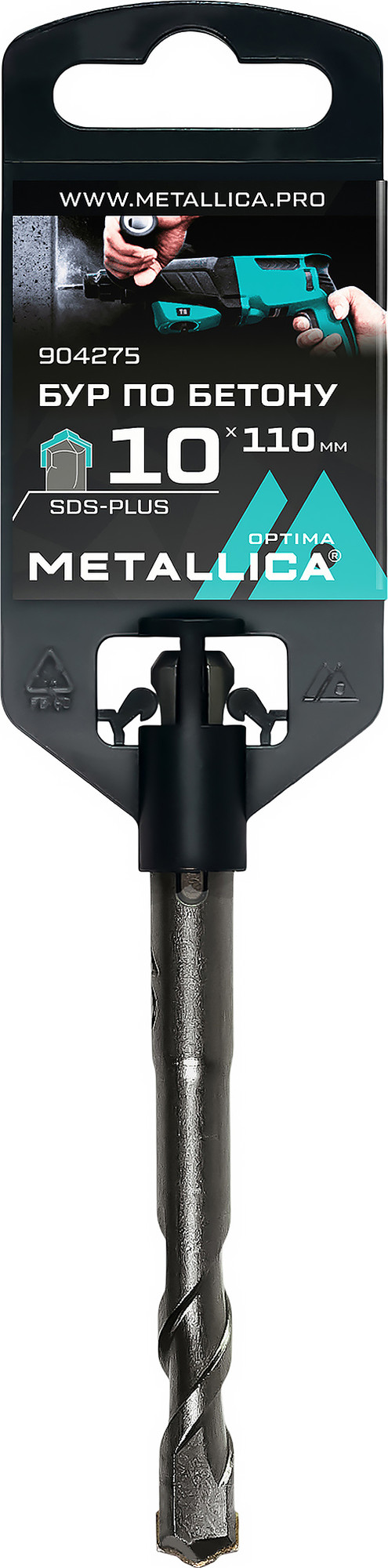 Бур Metallica SDS-plus Optima / 904275