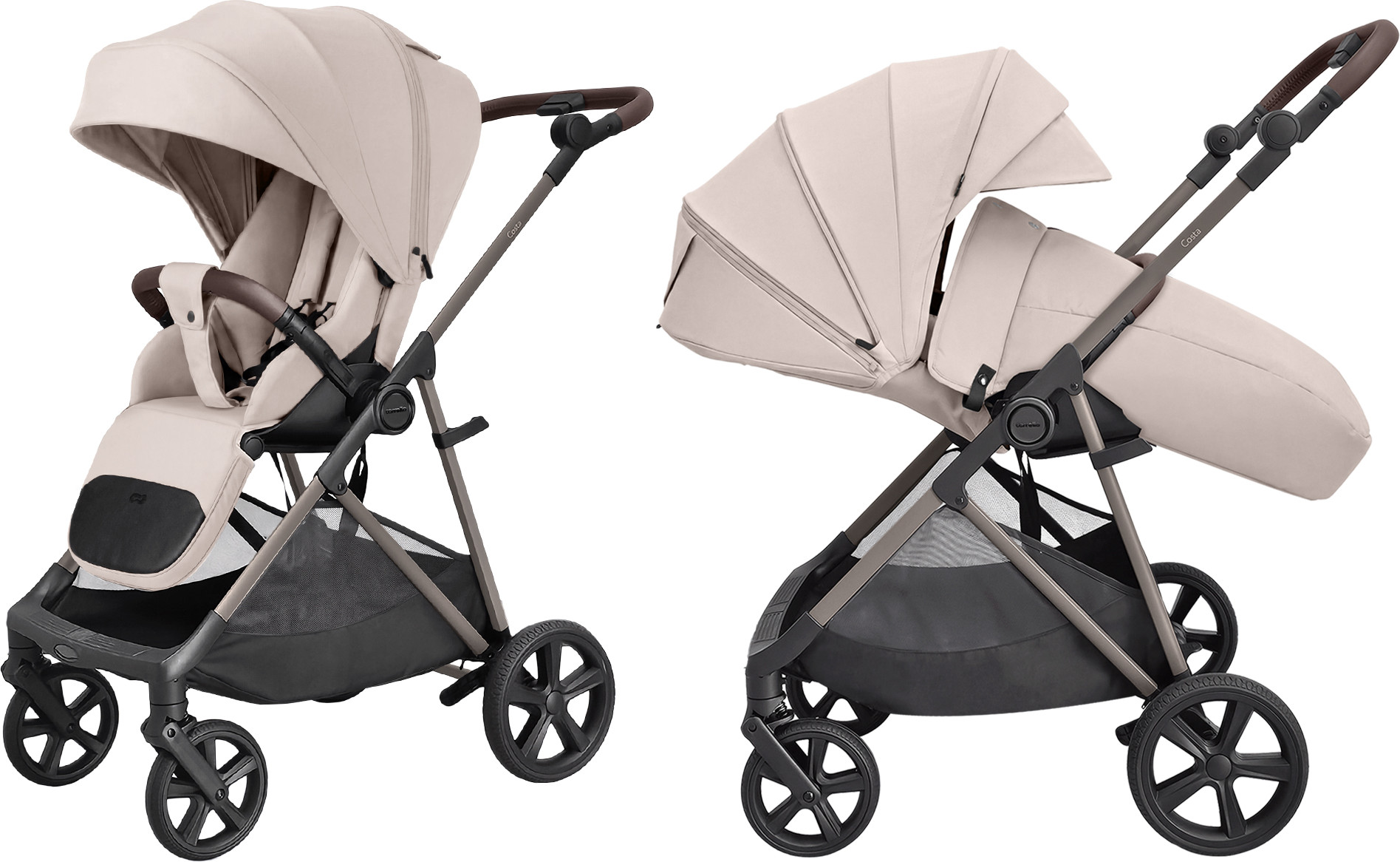 Детская прогулочная коляска Carrello Costa CRL- 5534 (Vanilla Beige) — фото 2